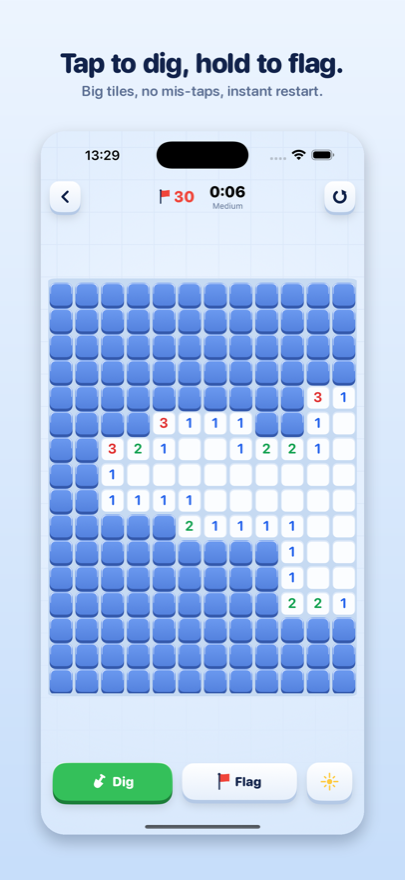 Mine Grid screenshot 1